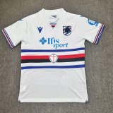 2025-26 Mens Sampdoria  away white soccer Jersey