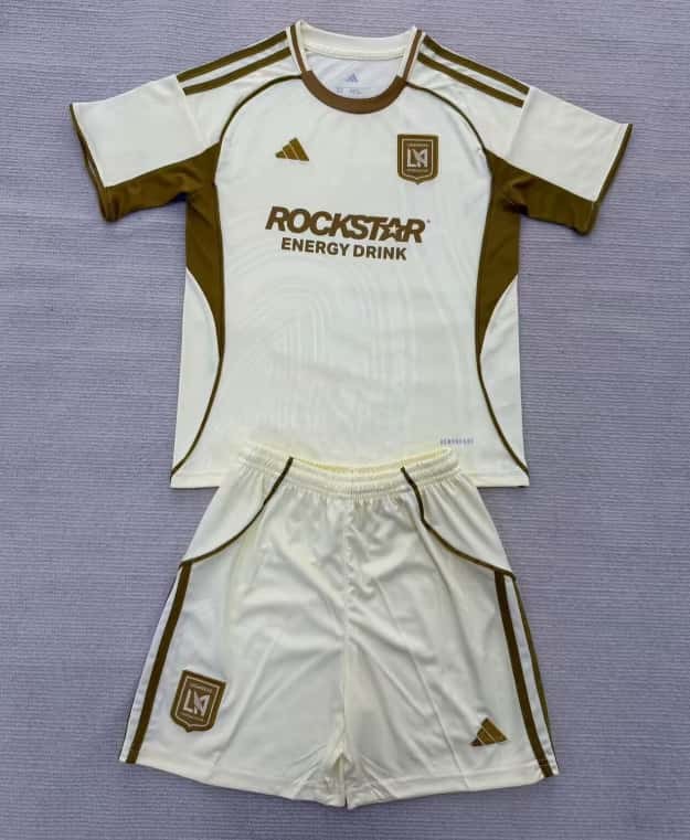 2025-26 Kids Los Angeles （ LAFC） Pre match  Soccer Jersey