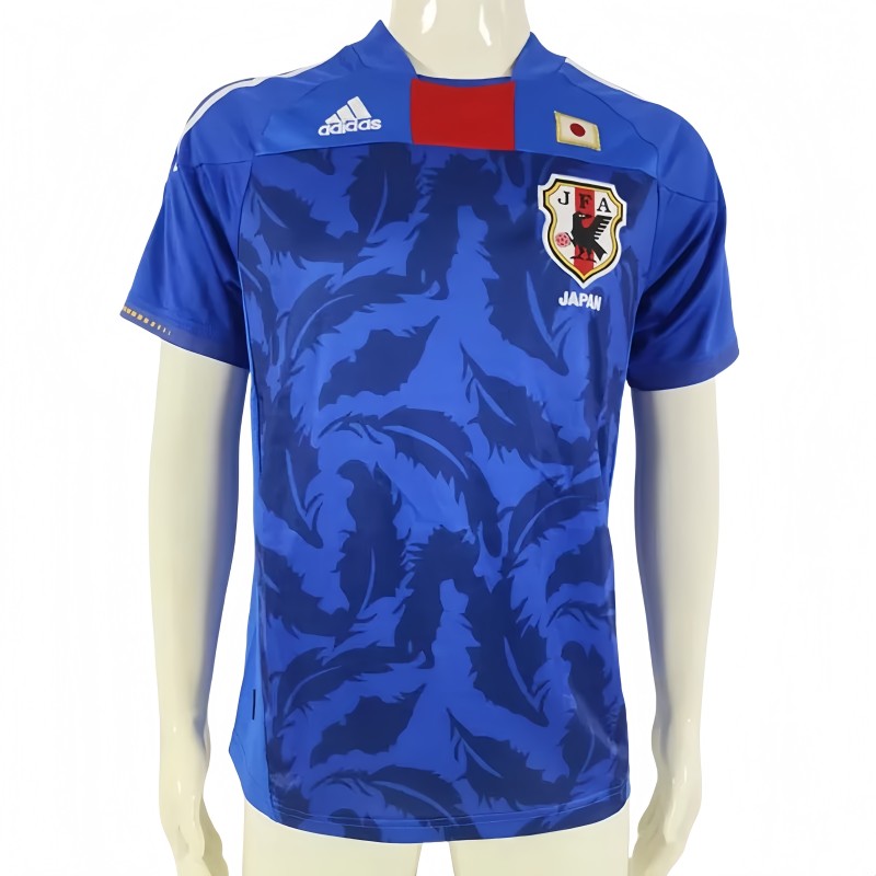 2010 Mens Japan Retro Home Blue Soccer Jersey