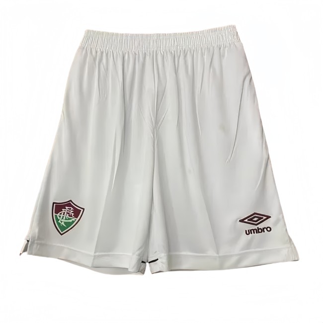 2025-26 Mens Fluminense Home white Shorts Pants