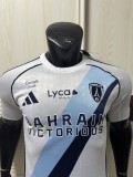 2025-26 Mens Paris FC  away white Player version  Soccer Jersey