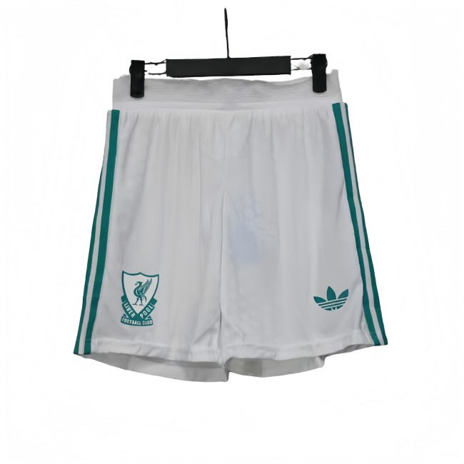 2025-26 Mens LIV third away whtie player Shorts Pants