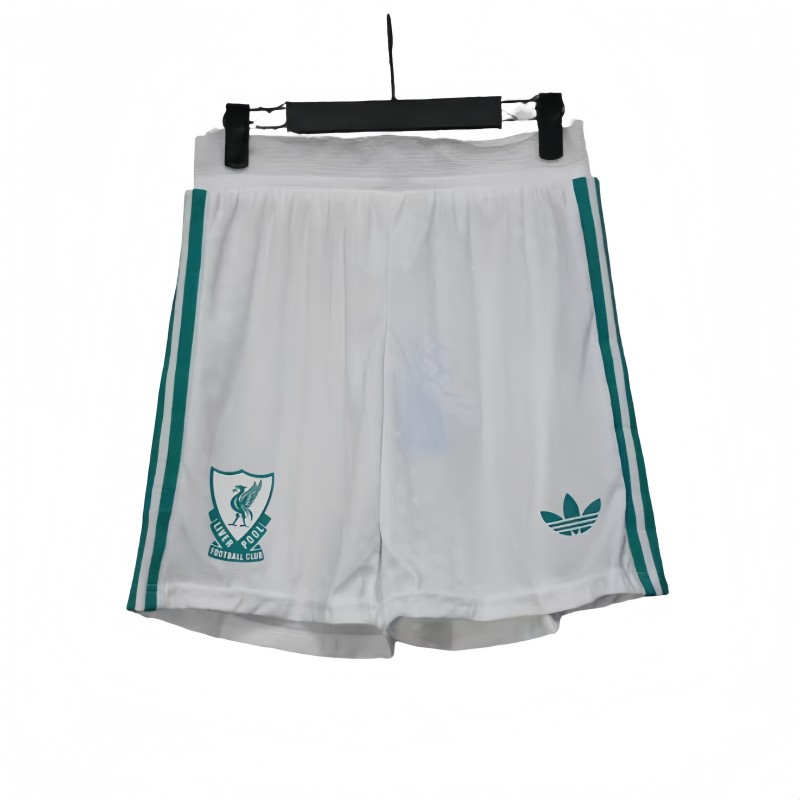 2025-26 Mens LIV third away whtie player Shorts Pants