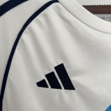 2025-26 Mens   Paris FC away white Soccer Jersey