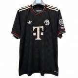 2025-26 Mens Bayern Munich Third away1：1 black soccer Jersey