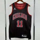 25-26 BULLS DEROZAN #11 Black Top Quality Hot Pressing NBA Jersey (Trapeze Edition) 飞人版