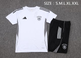2025-26 Mens Germany white short training suit