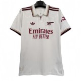 2025-26 Mens Arsenal white Third away 1：1 soccer Jersey