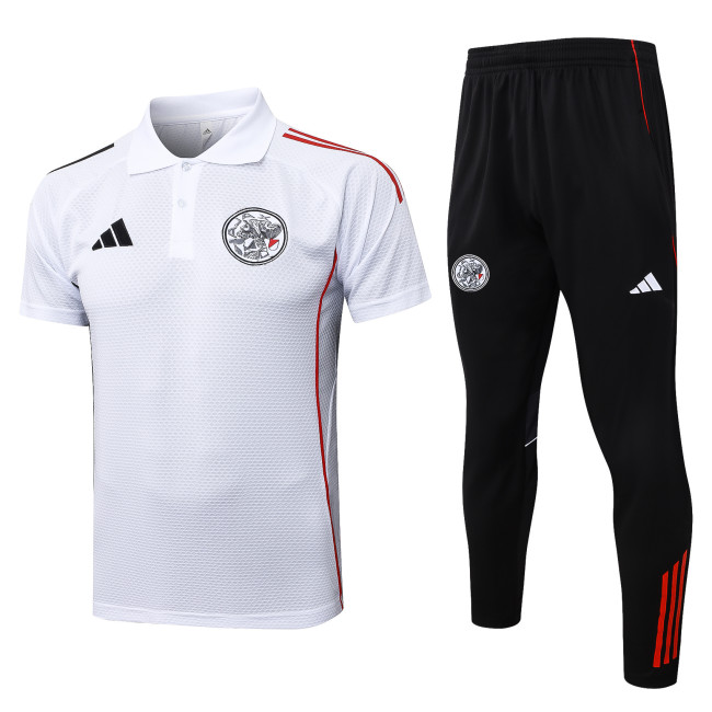 2025-26 Mens Ajax white Training Short Suit