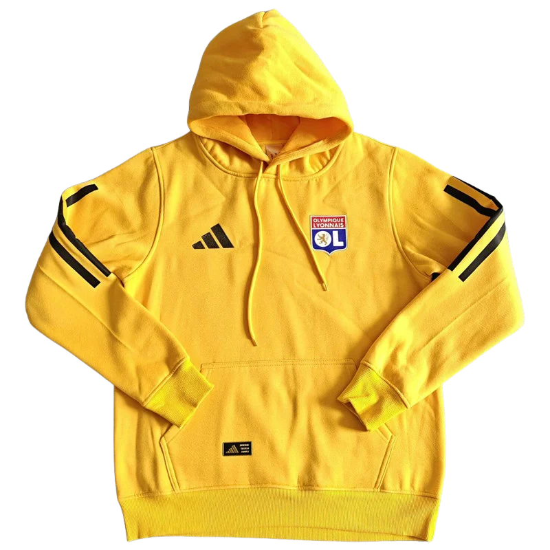 2025-26 Mens Lyon Yellow Hoodie Jersey