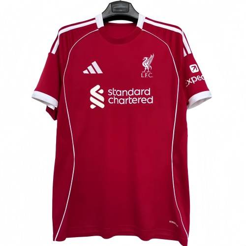 2025-26Mens LIV Home 1:1 Soccer Jersey