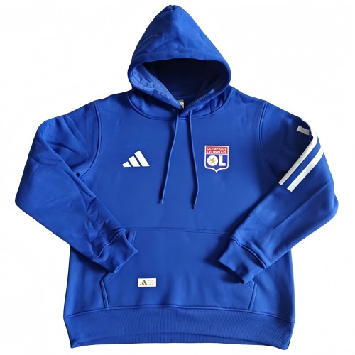 2025-26 Mens Lyon Fancy blue Hoodie Jersey