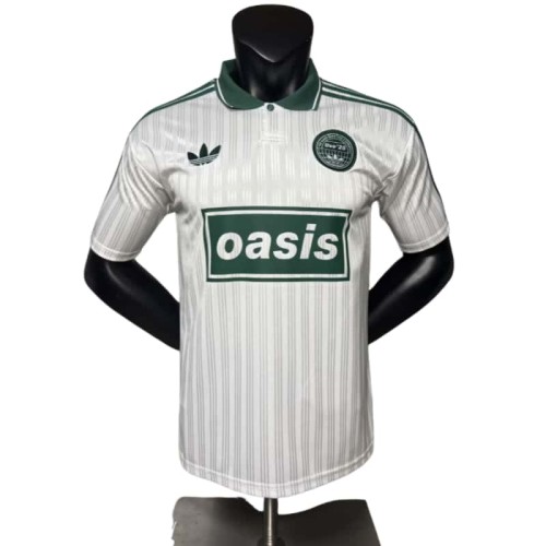 2025-26 Mens Oasis white Player version #25 soccer jersey