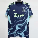 2025-26 Mens Ajax  1:1 away blue  soccer Jersey