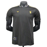 2025-26  Mens Manchester United casual style black Player  Soccer Jersey