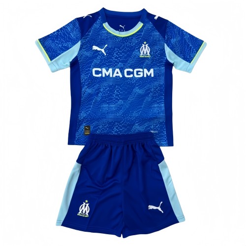 2025-26 Kids Marseille Third away  soccer jersey