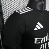 2025-26  Mens Arsenal black Player version soccer Jersey