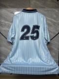 2025-26 Mens Oasis blue Player version #25 soccer jersey