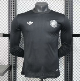 2025-26 Mens Germany  Player 125th Anniversary black  Long Sleeve Soccer Jersey