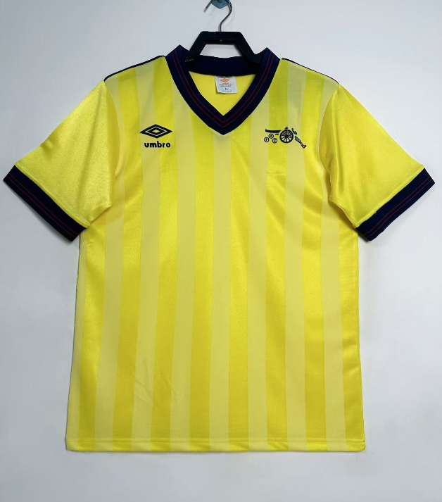 1983-86 Mens Arsenal Retro Away soccer Jersey