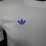 2025-26 Mens Real Madrid  Player casual style white soccer jersey