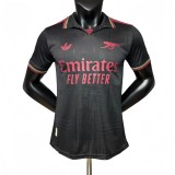 2025-26  Mens Arsenal black Player version soccer Jersey
