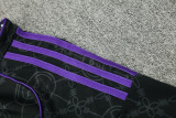 2025-26 Mens Real Madrid black Training Short Suit