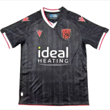 2025-26 Mens West Bromwich  Third away black soccer jersey