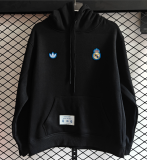 2025-26 Mens Real Madrid black Hoodie Jersey