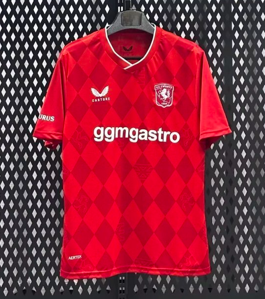 2025-2026 Mens FC Twente Home red Soccer Jersey