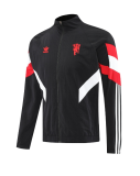 2025-26 Mens Manchester United black windbreaker