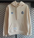 2025-26 Mens Real Madrid Khaki Hoodie Jersey