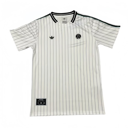 2025-26 Mens Newcastle white soccer Jersey