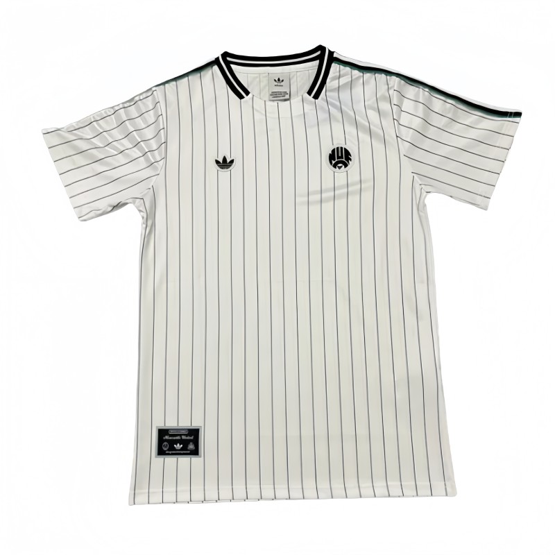 2025-26 Mens Newcastle white soccer Jersey