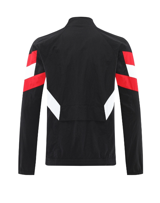 2025-26 Mens Manchester United black windbreaker