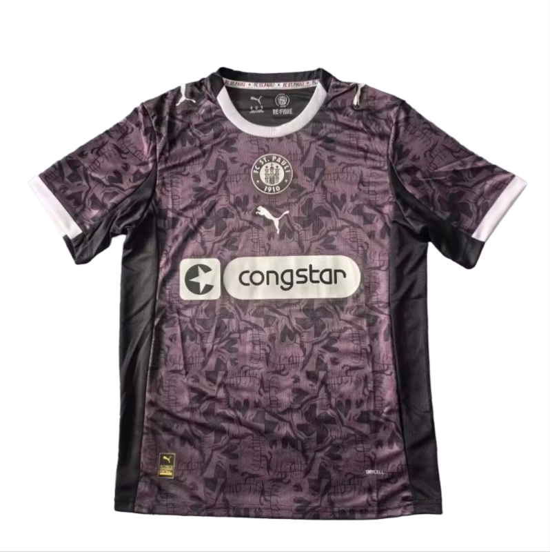 2025-26 Mens St Pauli Third away Soccer Jersey