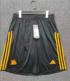 2025-26 Mens Roma  away black Shorts Pants