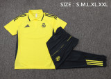 2025-26 Mens Real Madrid yellowTraining Short Suit