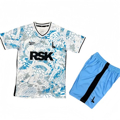 2025-26 Kids Charlton Athletic away Soccer Jersey