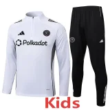 2025-26 Kids Inter Miami White  Half Pull Tracksuit