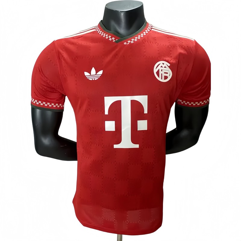 2025-26 Mens Bayern Red Special Edition Player Version soccer jersey