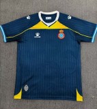 2025-26 Mens RCD Espanyol Third away blue Soccer Jersey