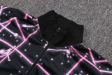 2025-26 Kids PSG Black Starry Sky Inkjet Jacket Tracksuit suit