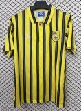 1992 Sheffield Wednesday Retro Away Yellow Soccer Jersey