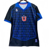 2025/26 Mens Universidad de Chile black Blue Soccer Jersey