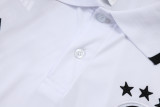 2025-26 Mens Germany white Polo Tracksuit