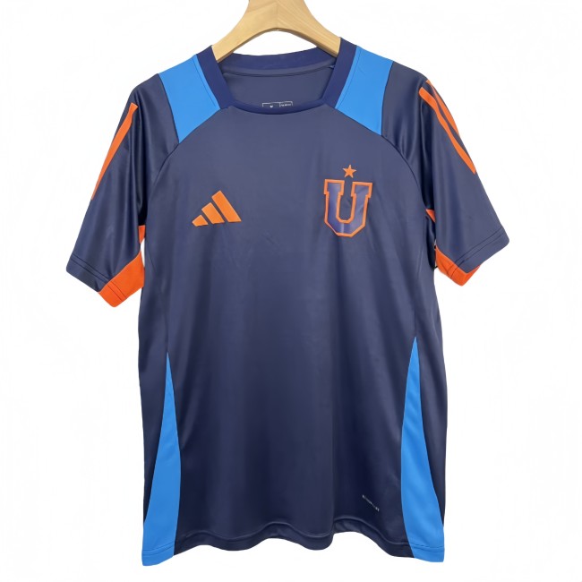 2025/26 Mens Universidad de Chile Dark Blue Soccer Jersey