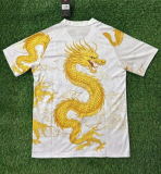 2025-26 Mens Porto White Gold Dragon Special Edition Soccer Jersey