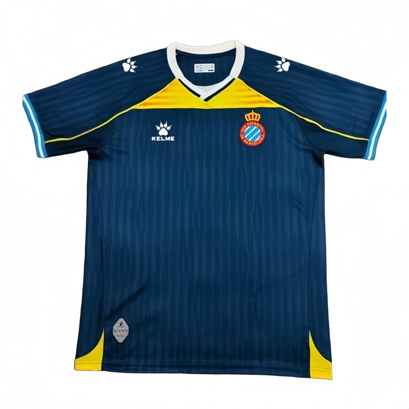 2025-26 Mens RCD Espanyol Third away blue Soccer Jersey