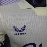 2025-26 Mens Everton third away yellow  Player version Soccer Jersey